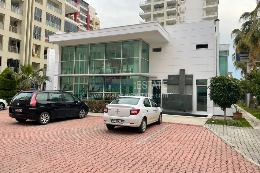 Квартира в Махмутларе с мебелью отдельной кухней и видом на море 15 