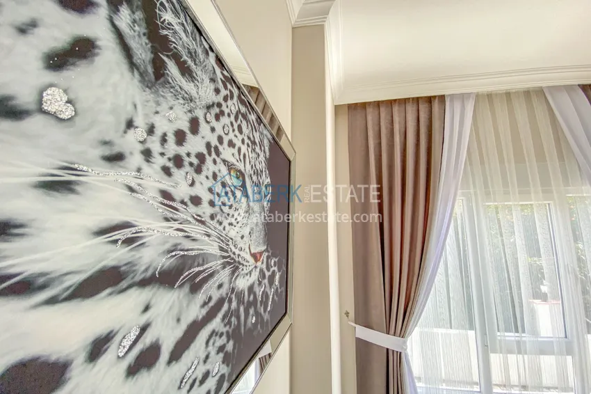 Приобрести Квартира в районе Демирташ со стильным интерьером в новостройке 16 