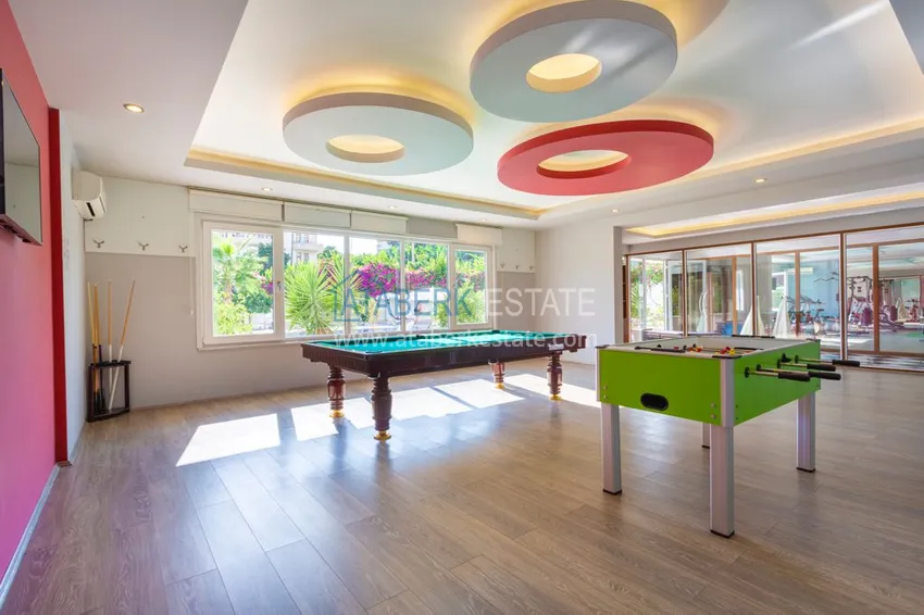 Квартира в Махмутларе в благоустроенном жилом комплексе полностью готовая для проживанияи с мебелью с видом на море и горы 15 