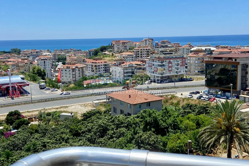 Приобрести Видовая квартира в Алании район Джикджилли с мебелью в уютном комплексе 18