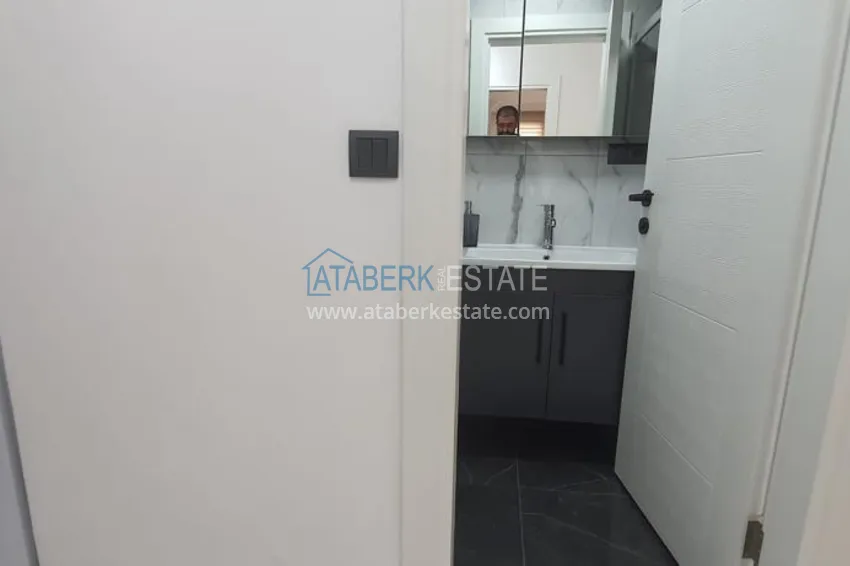 Приобрести Квартира в центре Алании - район пляжа Клеопатра, с современной мебелью и видом на горы  18 