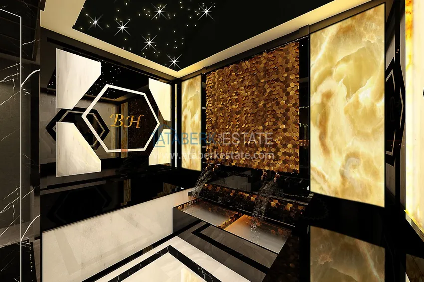 Квартиры в центре Алании от инвестора в комплексе на этапе строительства 35 