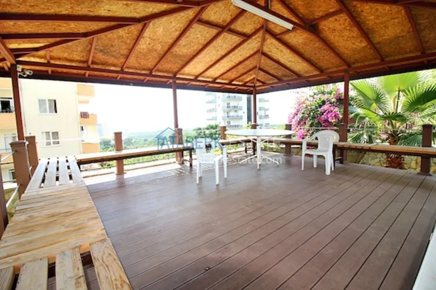 Квартира меблированная с видом на море и горы - Алания, Махмутлар 15 