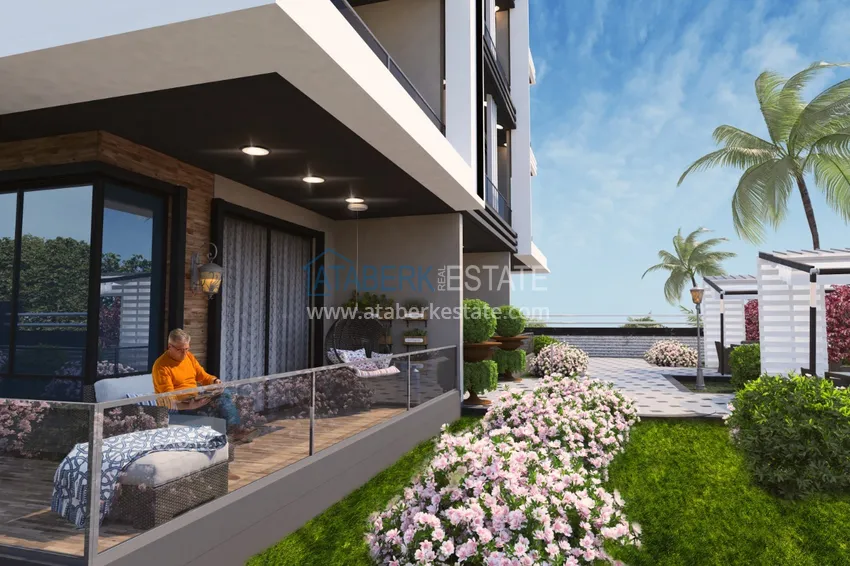 Новый проект жилого комплекса в Алании - район Каргыджак 18 