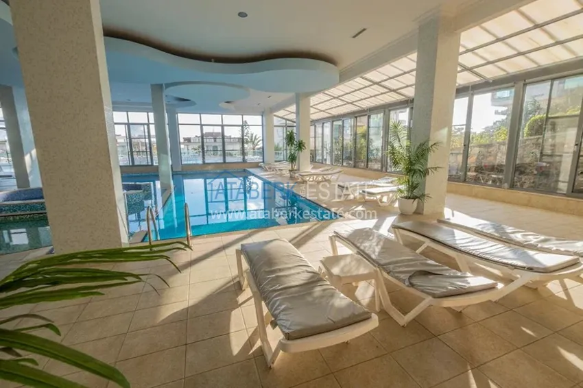 Пентхаус-дуплекс в Джикджилли меблированный с видом на море 19 