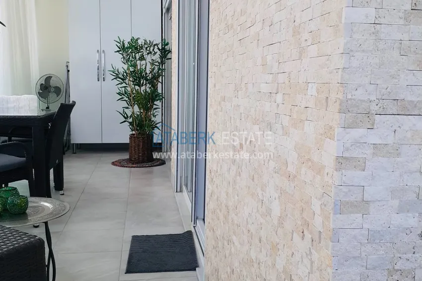 Приобрести Квартира в центре Алании район пляжа Клеопатра с мебелью 17 