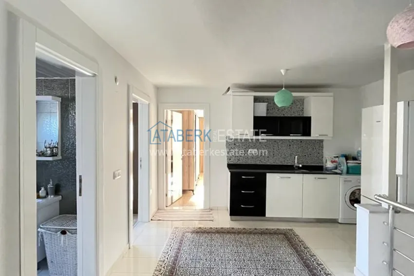 Приобрести Пентхаус-дуплекс в районе Кестель с мебелью в комплексе на берегу горной реки 20 