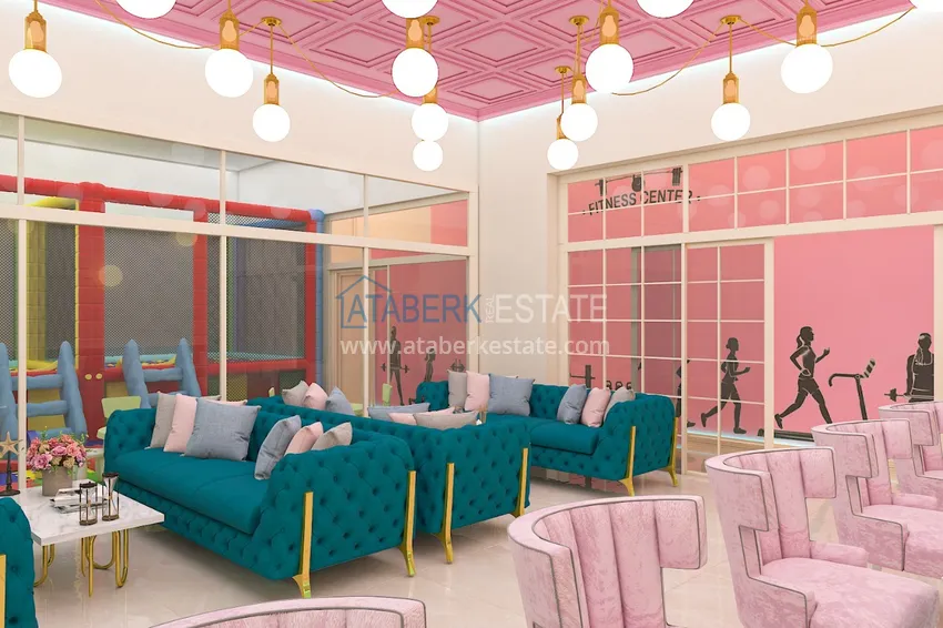 Квартира в Махмутларе от инвестора с мебелью в строящемся комплексе 24 