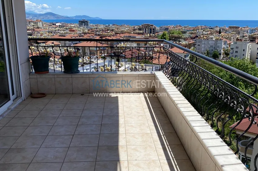 Приобрести Дуплекс в центре Алании с отдельной кухней, видом на море и историческую крепость 18 