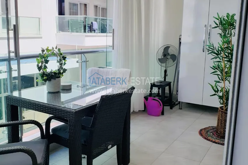 Приобрести Квартира в центре Алании район пляжа Клеопатра с мебелью 18 