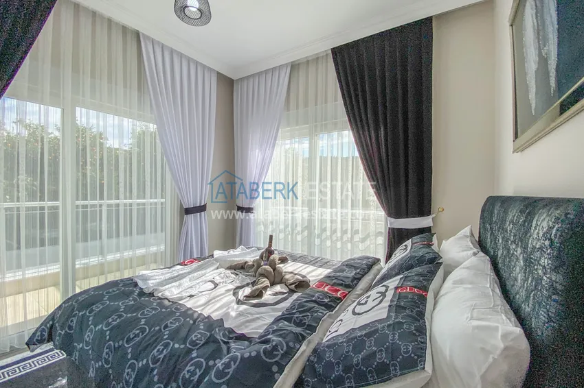 Приобрести Квартира в районе Демирташ со стильным интерьером в новостройке 19 