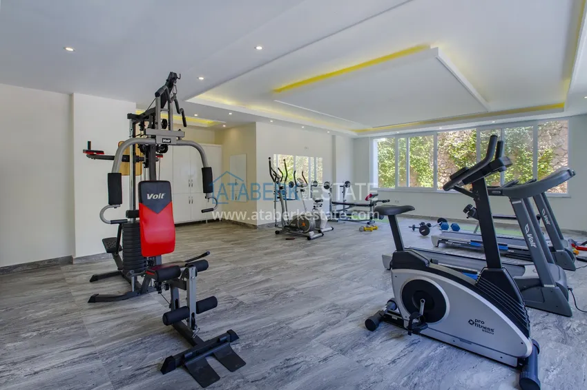 Пентхаус в Алании район Кестель меблированный в комплексе ультра-люкс 20 