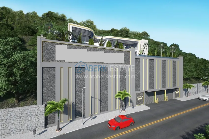 Эксклюзивный проект частной виллы класса-люкс в Алании - Бекташ 16 