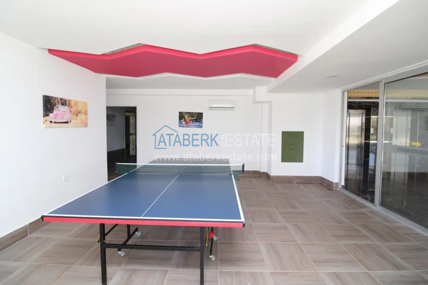 Пентхаус-дуплекс в Махмутларе меблированный в комплексе с хорошей инфраструктурой 19