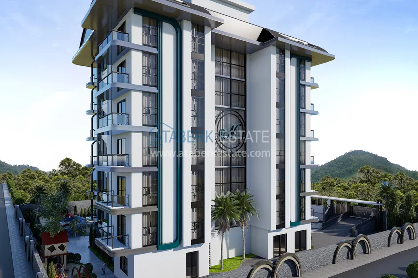 Квартиры и пентхаус от инвестора в районе Демирташ в комплексе на стадии строительства 20 