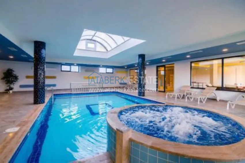 Дуплекс в Алании - район Оба, с отдельной кухней в элитной резиденции  21 