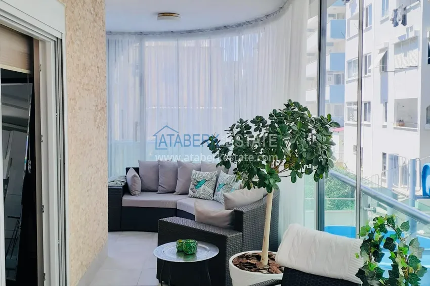 Приобрести Квартира в центре Алании район пляжа Клеопатра с мебелью 19 