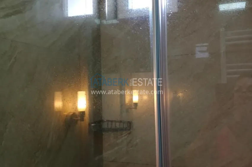 Приобрести Квартира с выходом в сад в Анталии - район Хурма, меблированная с видом на горы 19 