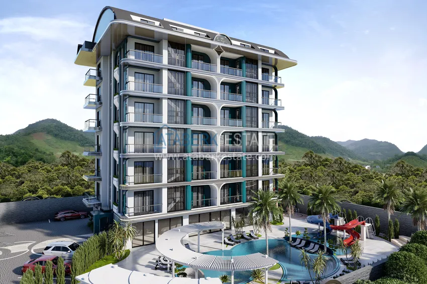 Квартиры и пентхаус от инвестора в районе Демирташ в комплексе на стадии строительства 1 