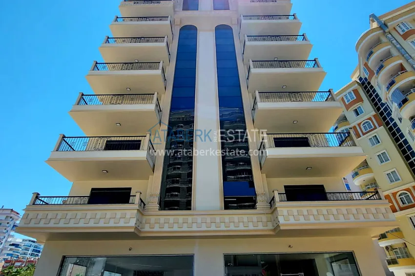 Квартира в Махмутларе с видом на горы в современном жилом комплексе 2 