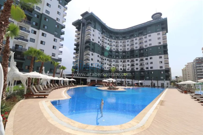 Пентхаус-дуплекс в Махмутларе меблированный с видом на море 2 