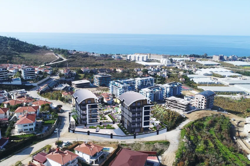 Новый проект жилого комплекса в Алании - район Каргыджак 1 