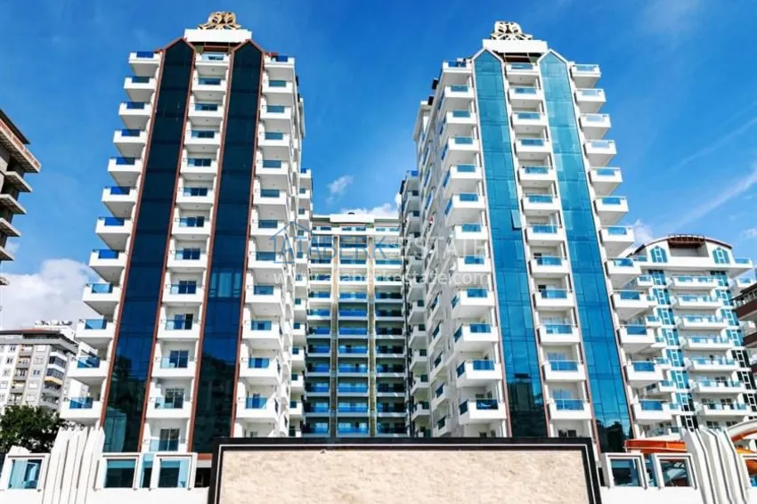 Квартиры в Махмутлар двухкомнатные с мебелью в Luxury комплексе 1 