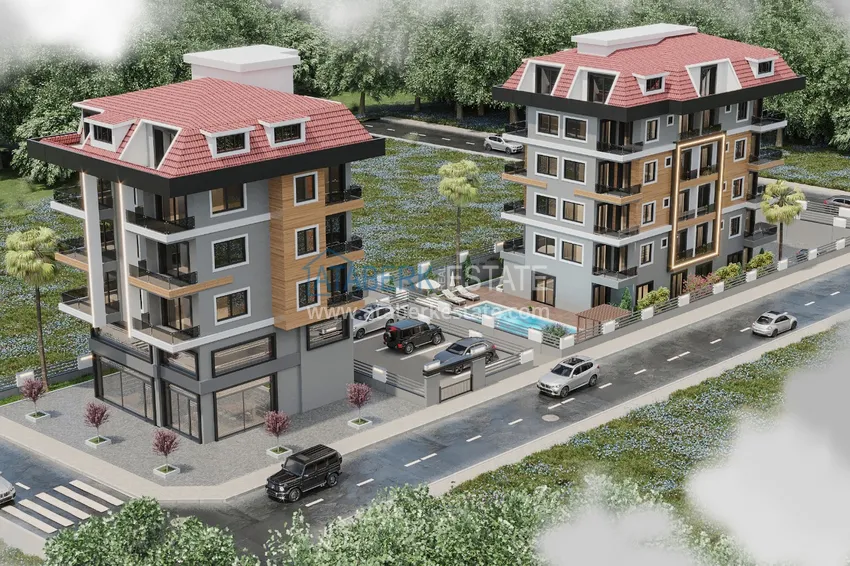 Квартиры и пентхаусы от инвестора в районе Кестель в строящемся бутик-комплексе 1 