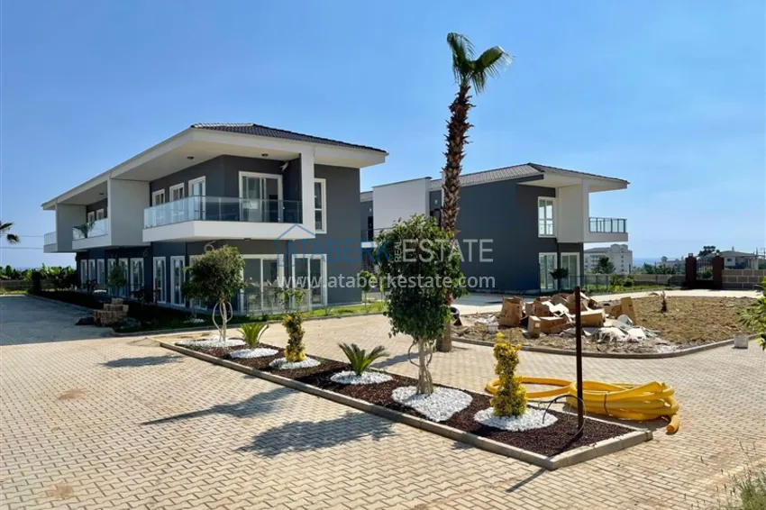 Квартира в Алании район Инджекум с чистовой отделкой в стильной резиденции таунхаусов 2 