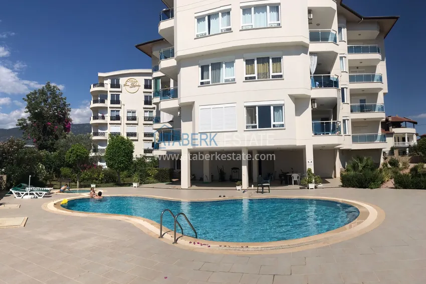 Квартира в районе Оба с мебелью и панорамным видом в комфортабельном комплексе 2 