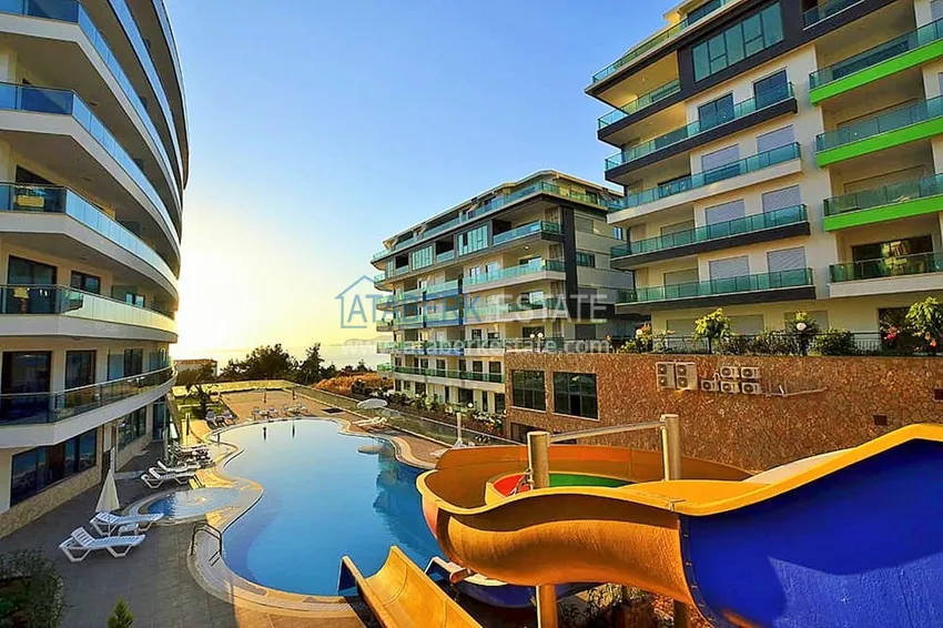 Дуплекс в Каргыджаке меблированный с видом на море 2 