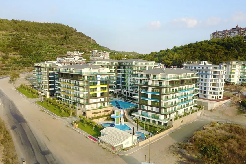 Квартира в Каргыджаке с мебелью и видом на море в элитном комплексе с частным пляжем 1 