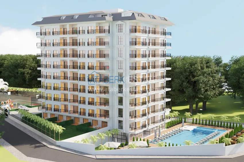 Квартиры в Авсалларе от инвестора в строящемся жилом комплексе 1 