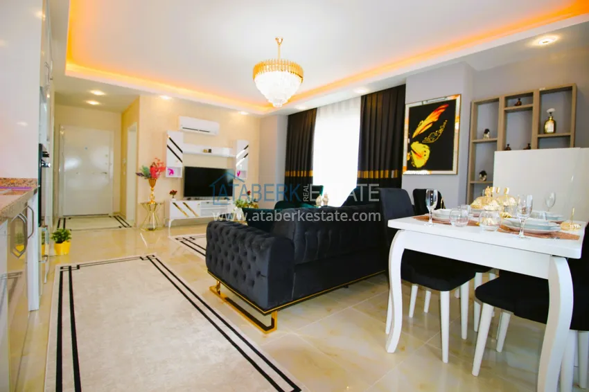 Приобрести Квартира в Махмутларе меблированная с видом на море с наилучшим месторасположением 2 