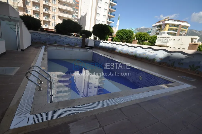 Пентхаус в Махмутларе с мебелью, сауной и видом на море и горы 16