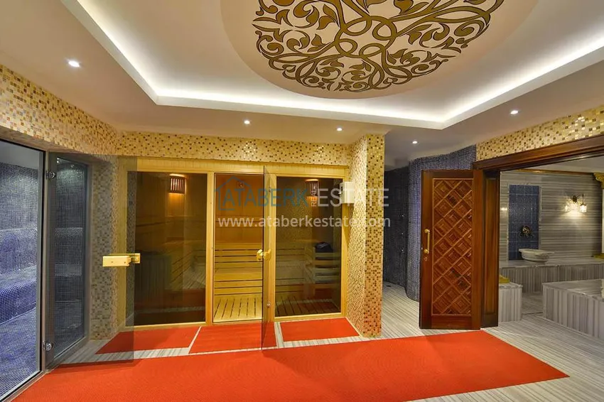 Квартира в Махмутларе с мебелью в комплексе премиум класса, на первой линии 25