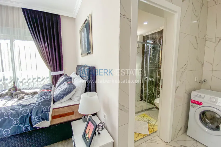 Приобрести Квартира в районе Демирташ со стильным интерьером в новостройке 22 