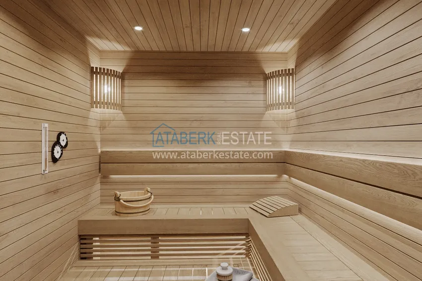 Новый инвестиционный проект жилого комплекса в Алании - район Тосмур 32 