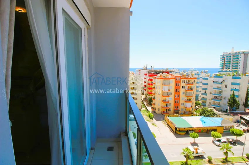 Приобрести Квартира в Махмутларе меблированная с видом на море с наилучшим месторасположением 23 