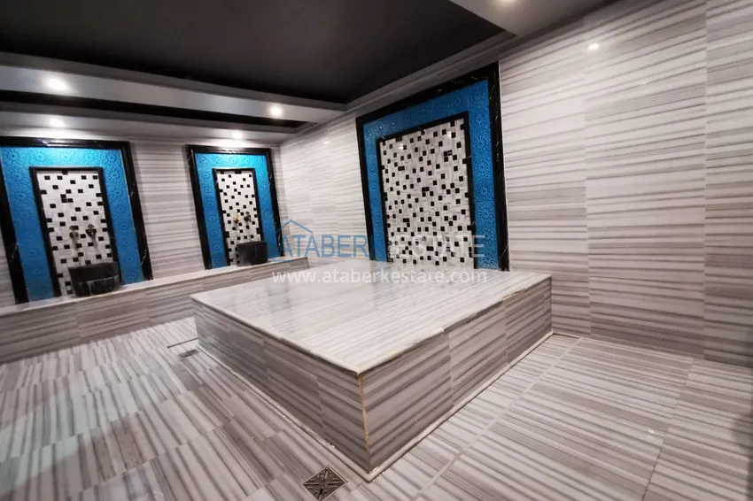 Квартира в Махмутларе с мебелью, в жилом комплексе премиум класса 23 