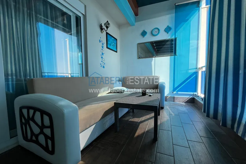 Приобрести Пентхаус-дуплекс в Махмутларе меблированный в комплексе с хорошей инфраструктурой 22