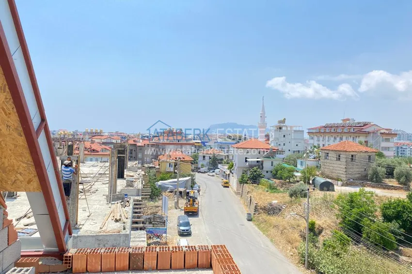 Приобрести Квартиры и пентхаусы в Алании, район Оба от инвестора с рассрочкой в строящемся комплексе 9 