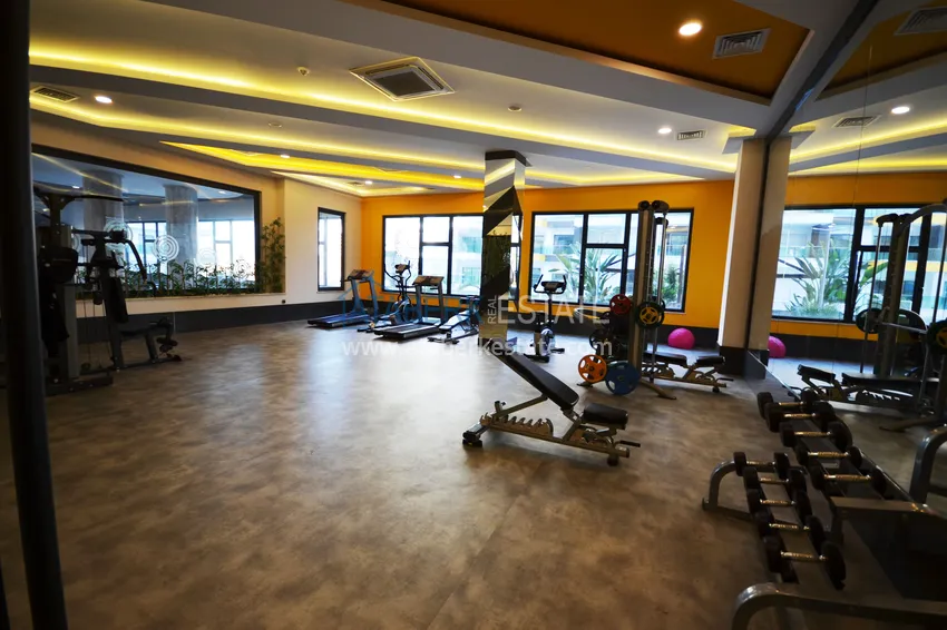 Квартира в Каргыджаке с мебелью и видом на море в элитном комплексе с частным пляжем 25 