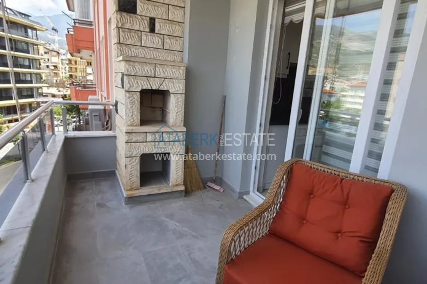 Приобрести Квартира в центре Алании - район пляжа Клеопатра, с современной мебелью и видом на горы  23 