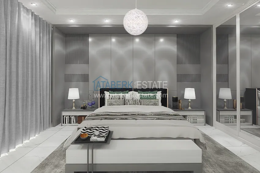 Приобрести Квартиры в Авсалларе в строящемся комплексе с отельной инфраструктурой 3 