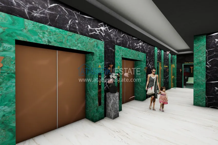 Квартира в Махмутларе от инвестора в комплексе на завершающем этапе строительства с богатой внутренней инфраструктурой 25 