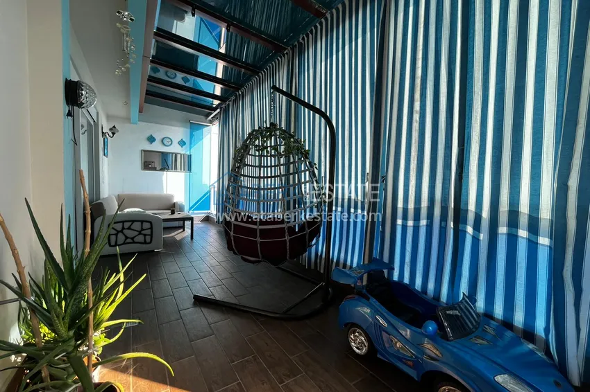 Приобрести Пентхаус-дуплекс в Махмутларе меблированный в комплексе с хорошей инфраструктурой 23