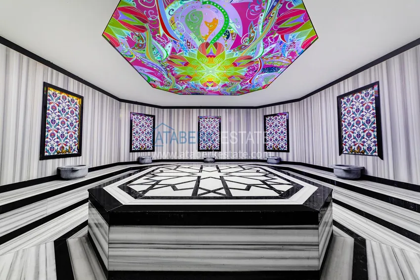 Дуплекс в Каргыджаке с видом на море в престижном комплексе 22 