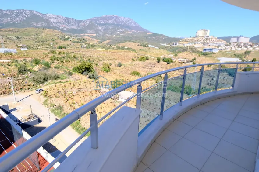 Приобрести Пентхаус-дуплекс в Махмутларе с мебелью и видом на море и горы 25 