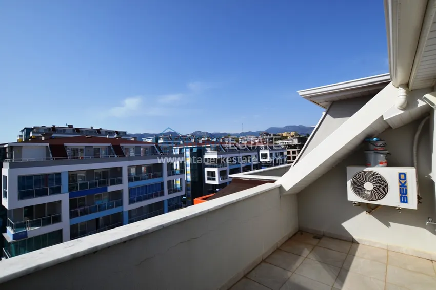 Приобрести Пентхаус в Алании район Кестель меблированный в комплексе ультра-люкс 28 